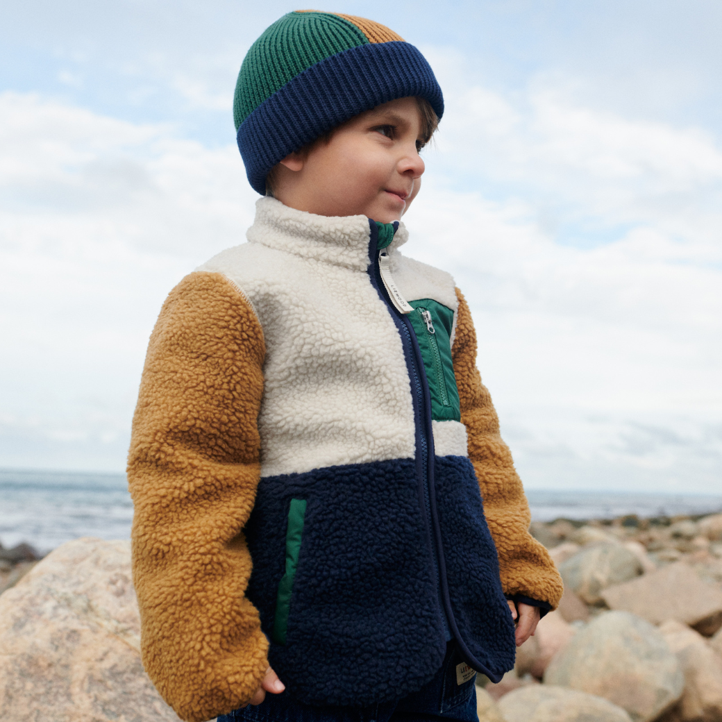 LIEWOOD Bundička Nolan - Classic navy multi mix Velikost: 92