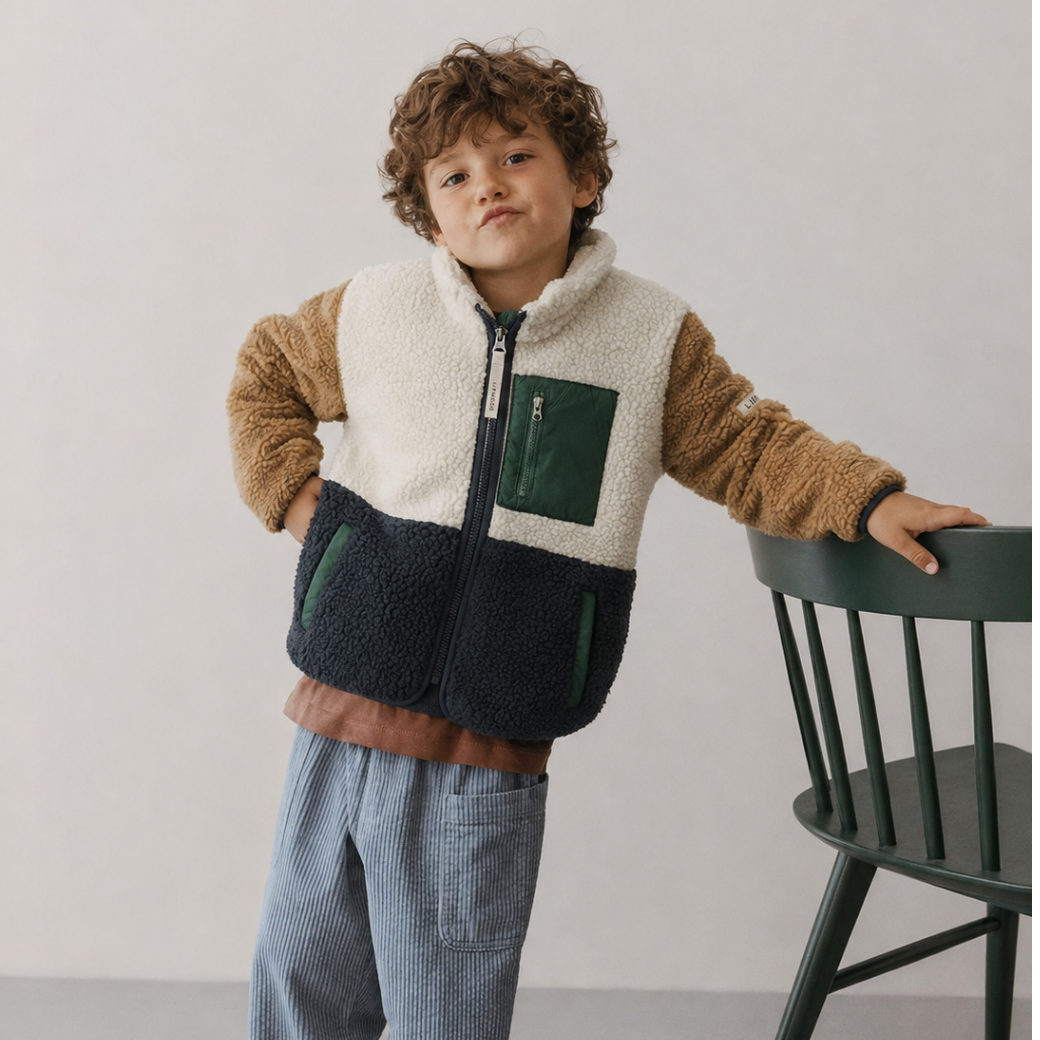 LIEWOOD Bundička Nolan - Classic navy multi mix Velikost: 98