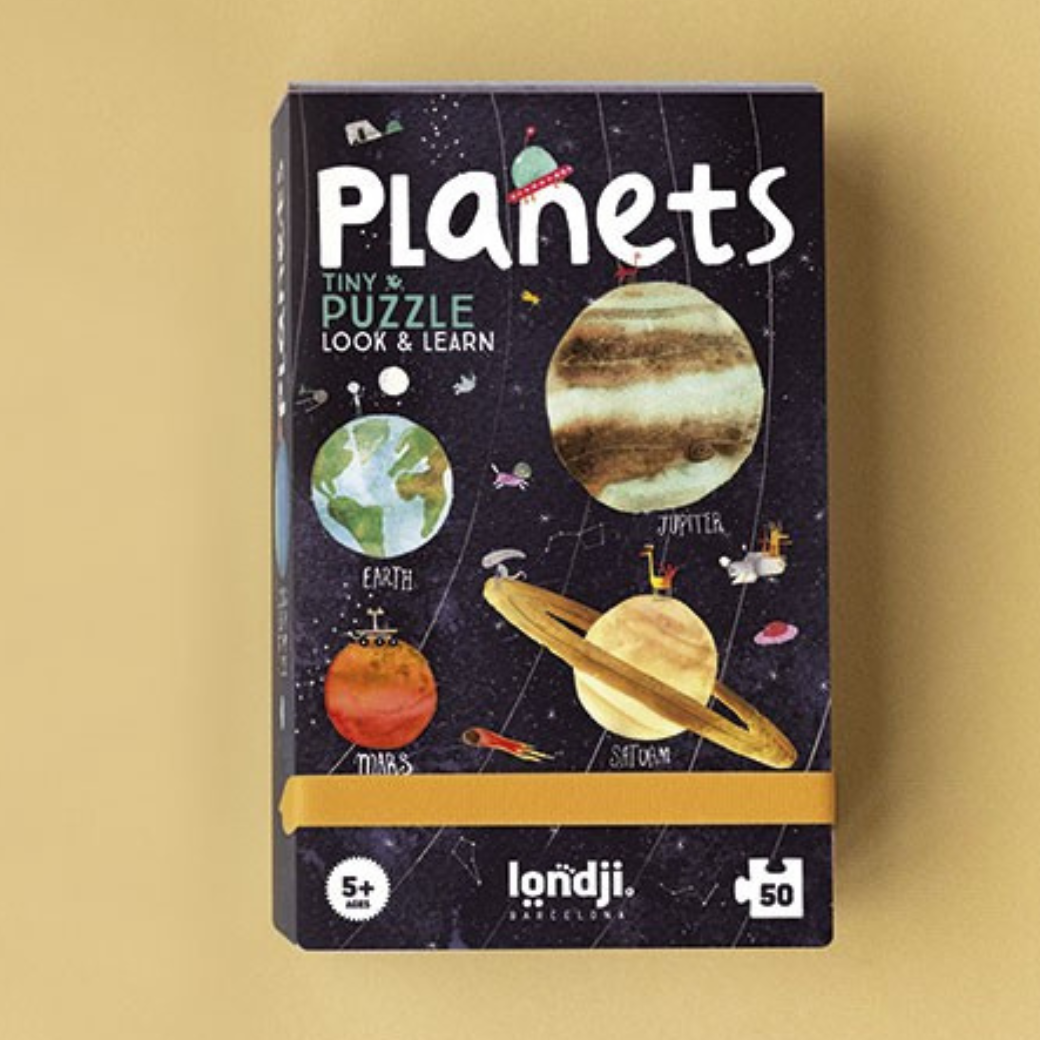 LONDJI Kapesní puzzle Planety - 50 pcs