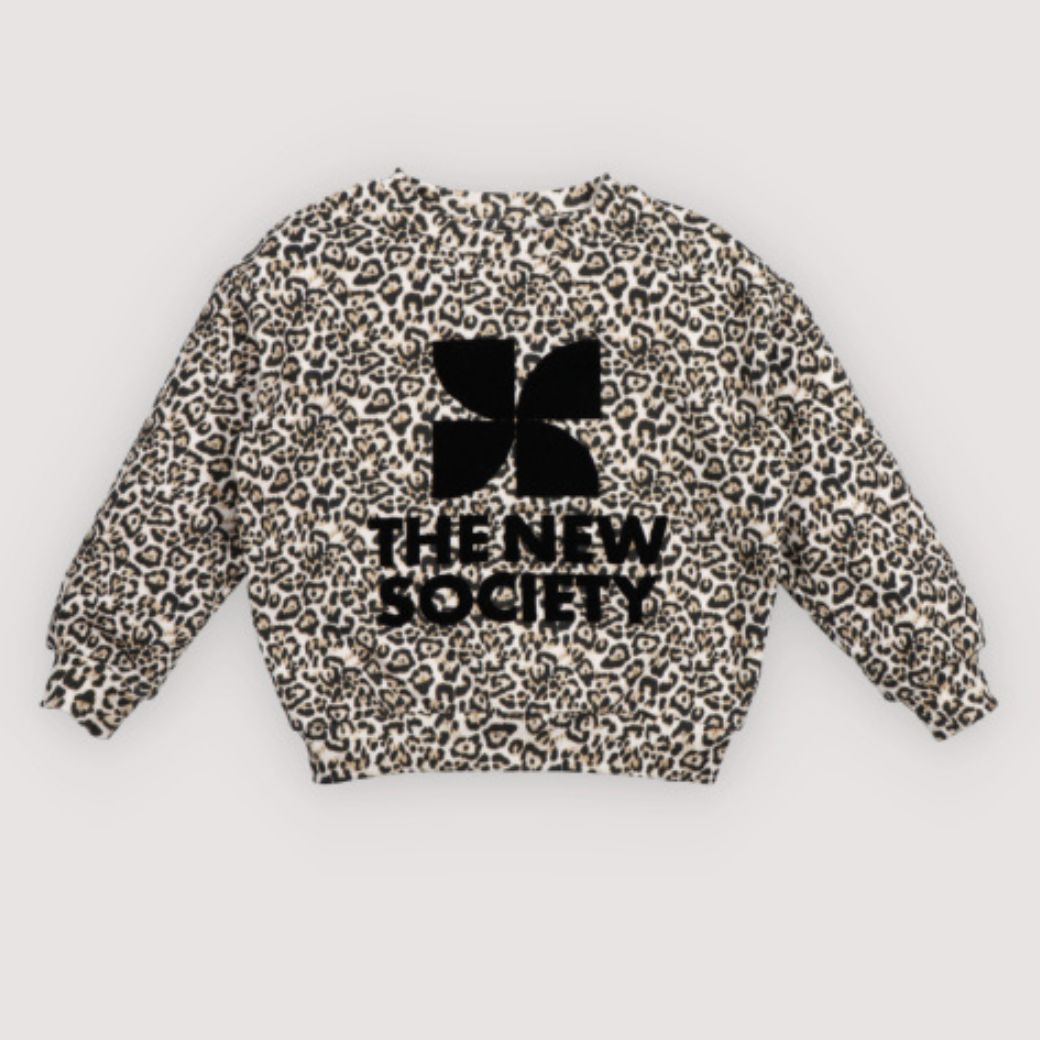 THE NEW SOCIETY Mikina TNS Logo Sweatshirt Nelia Print Velikost: 10y