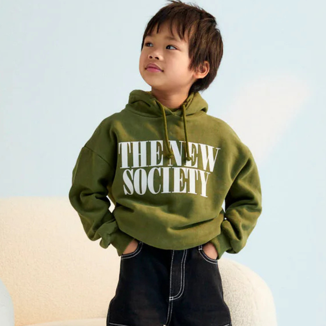 THE NEW SOCIETY Mikina Mica - Hidden Forest Velikost: 10y