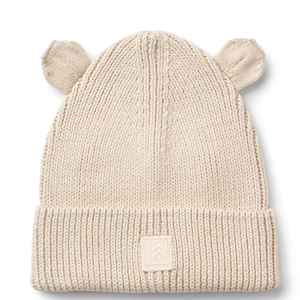 LIEWOOD Čepice s oušky Gina - Beanie Sandy Velikost: 6-9m