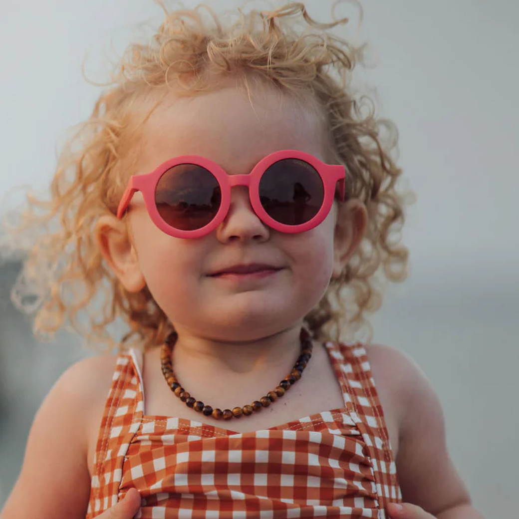 GRECH & CO GRECH & CO. Sluneční brýle Plant-Based Bendable Polarized -Bubble Gum
