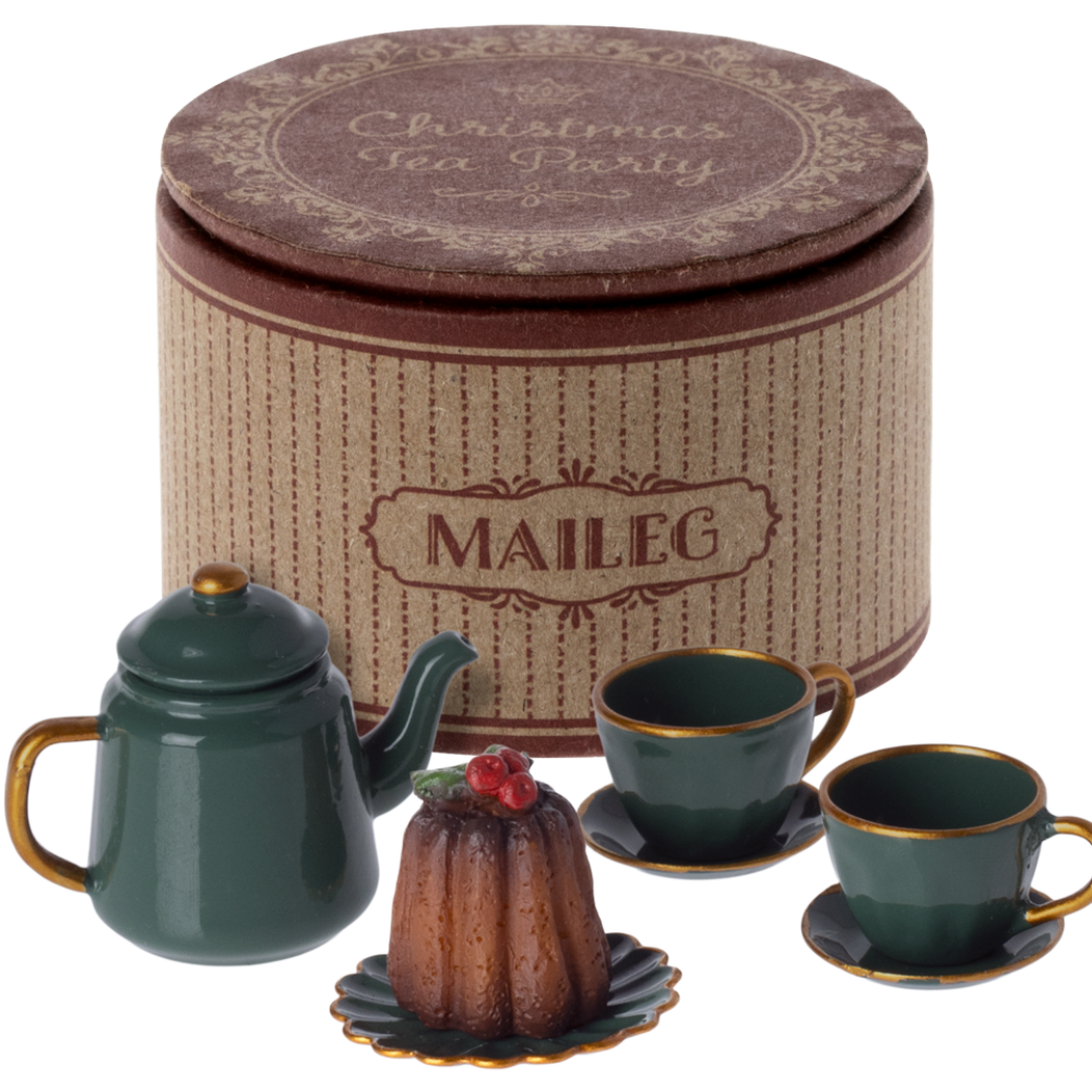 MAILEG Čajová sada - Christmas tea party S24