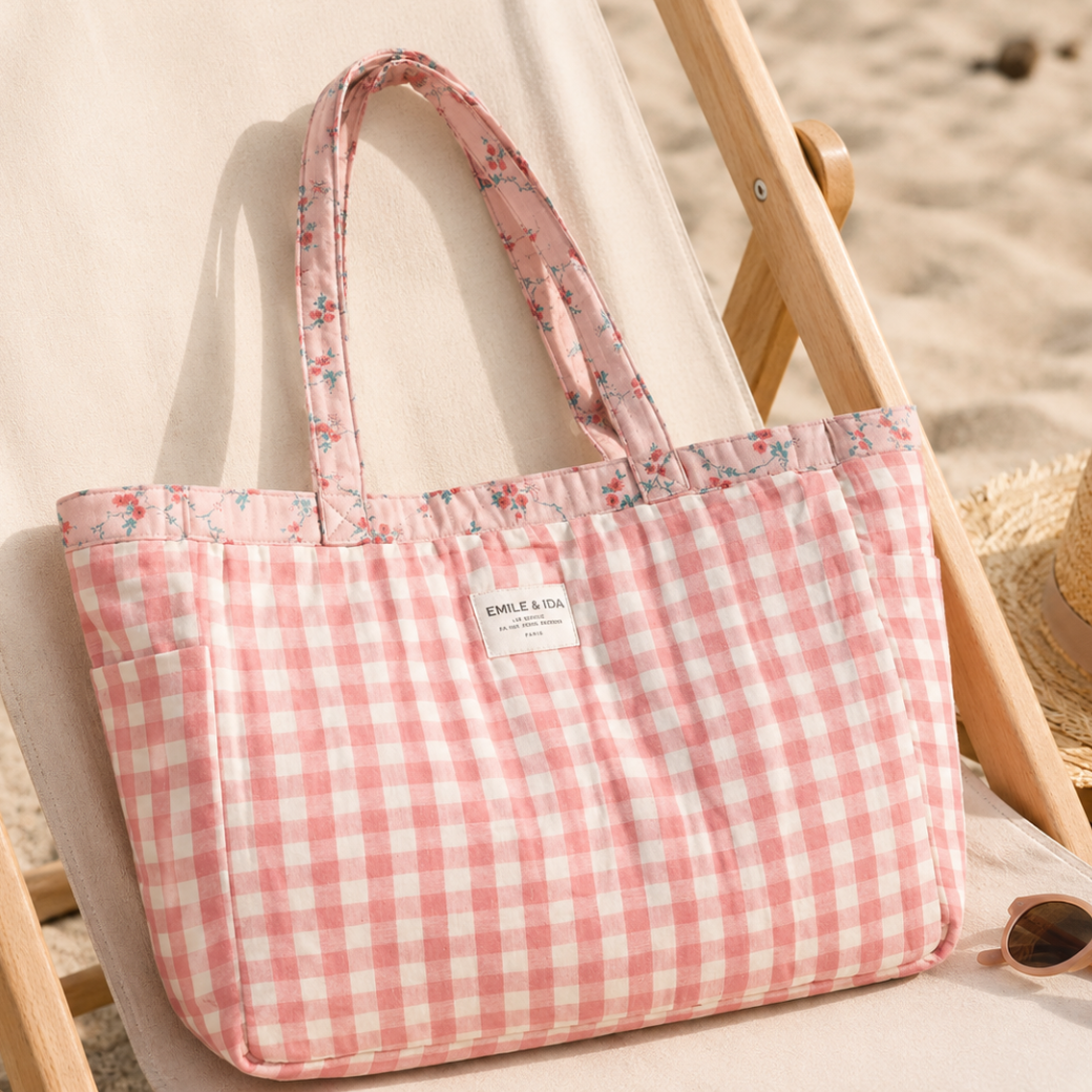EMILE ET IDA Taška shopping AC-CABAS - ASTER