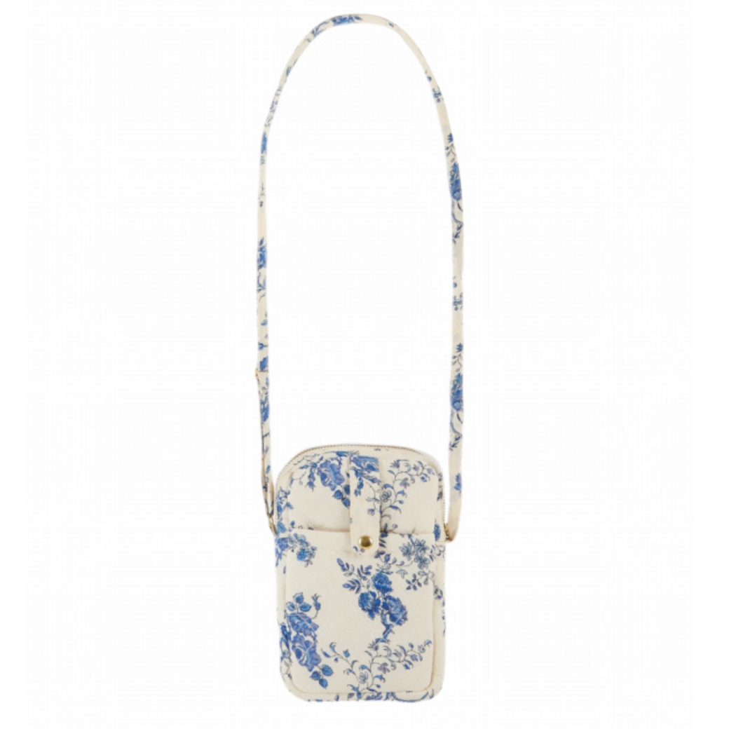 EMILE ET IDA Taštička na mobil -  ORCHID BLEU