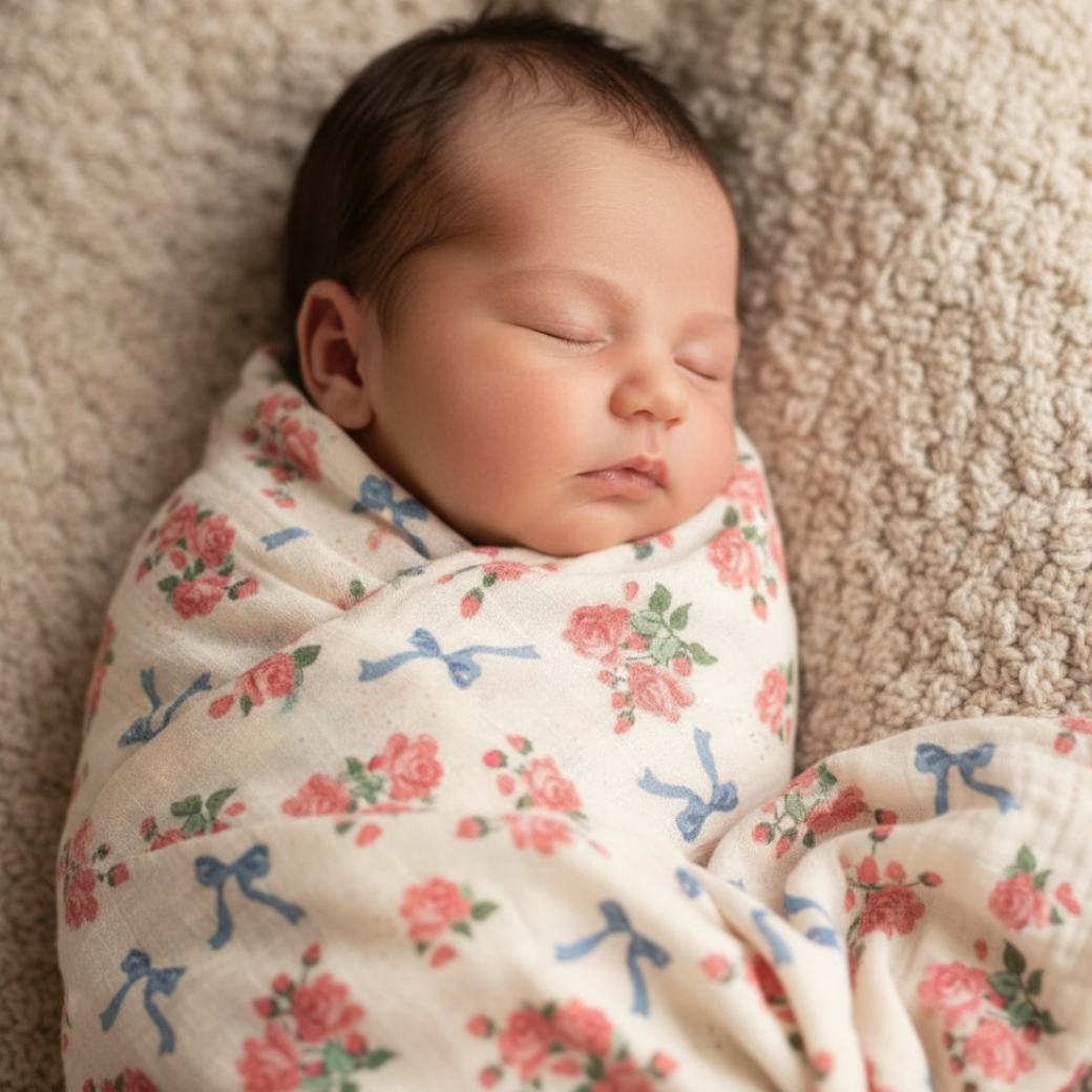 KONGES SLOJD Mušelínová zavinovačka - BELLA ROSITA