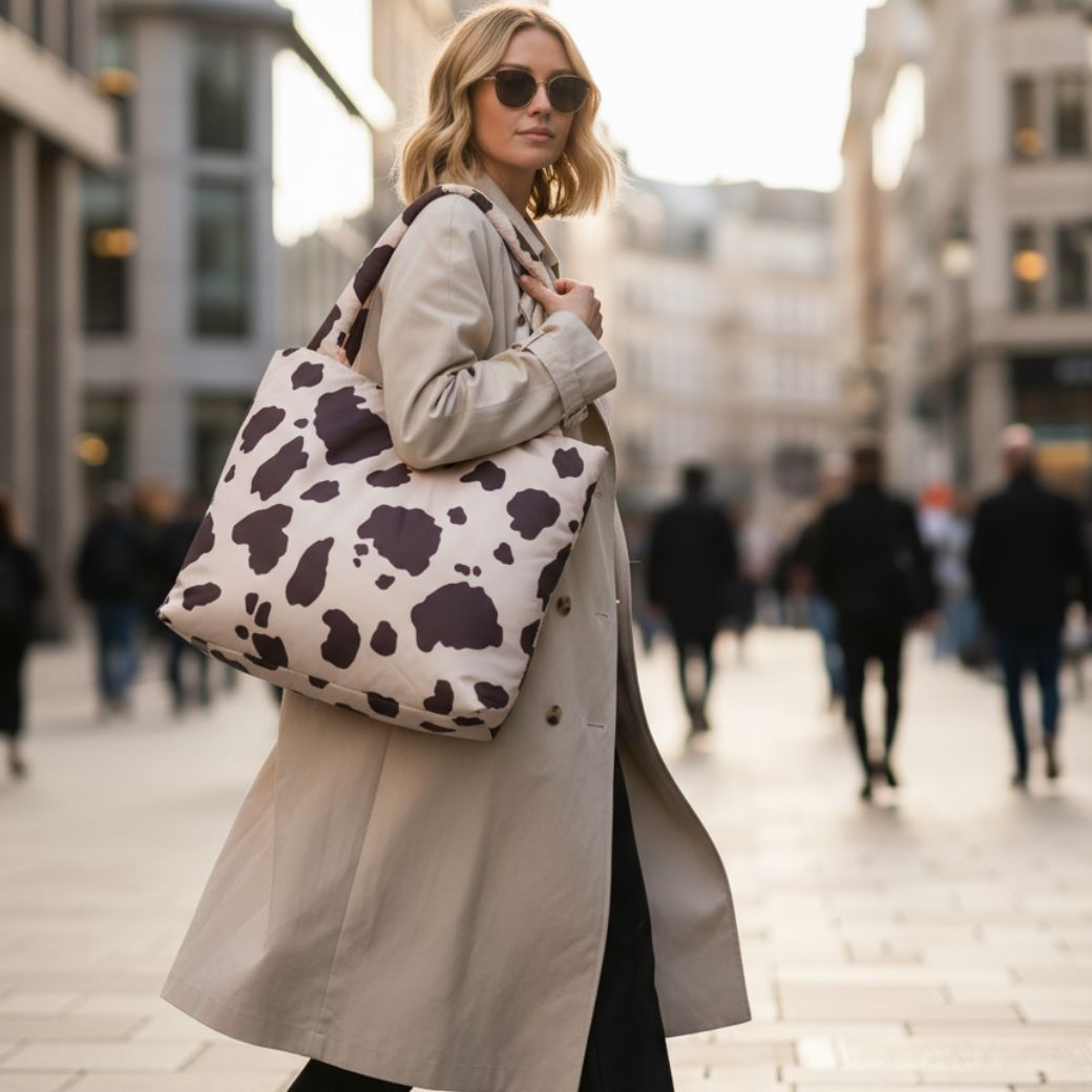 STUDIO NOOS Taška mom bag Puffy - Holy Cow