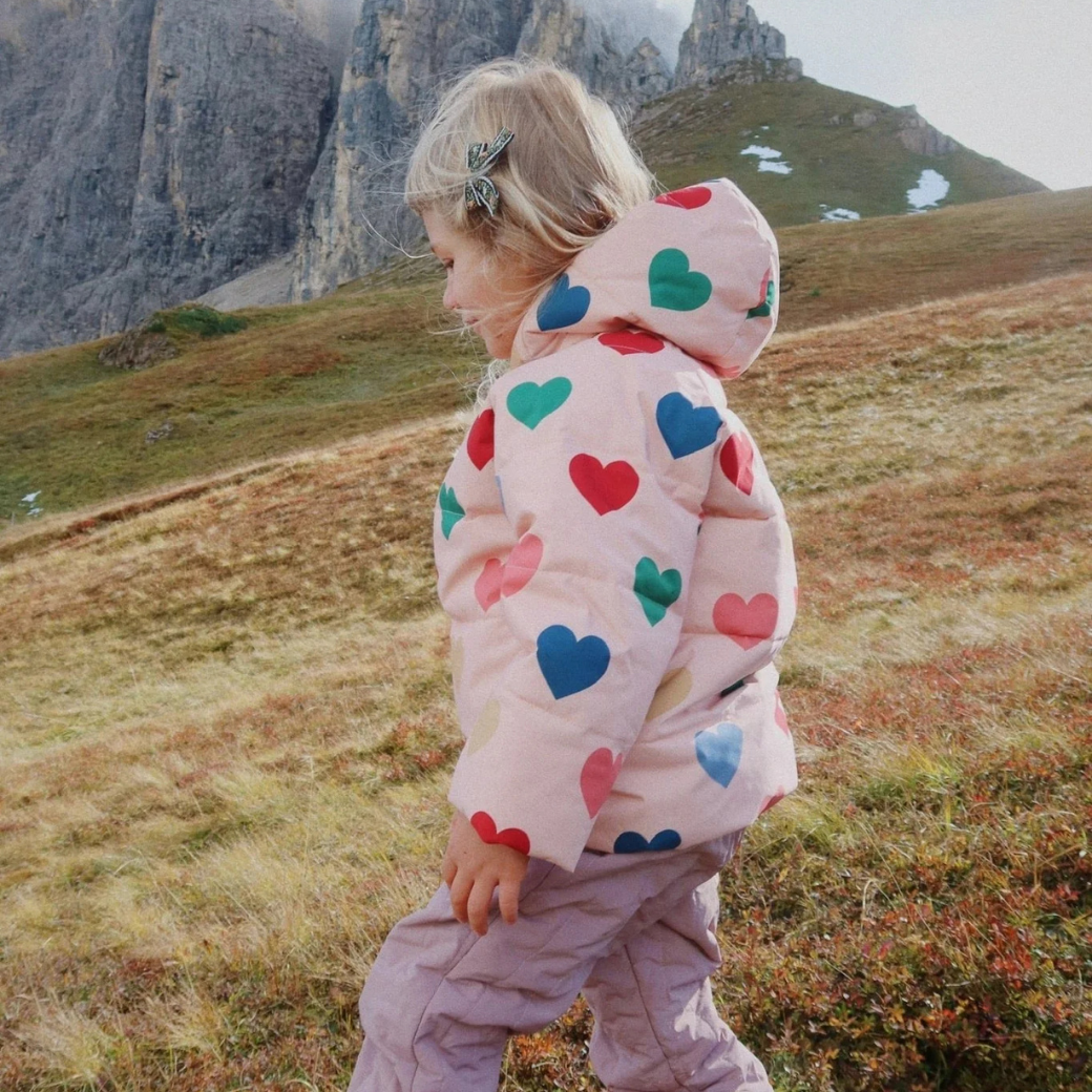 Levně KONGES SLOJD Zimní bunda NUKA - COEUR ROSE COLORÉ
