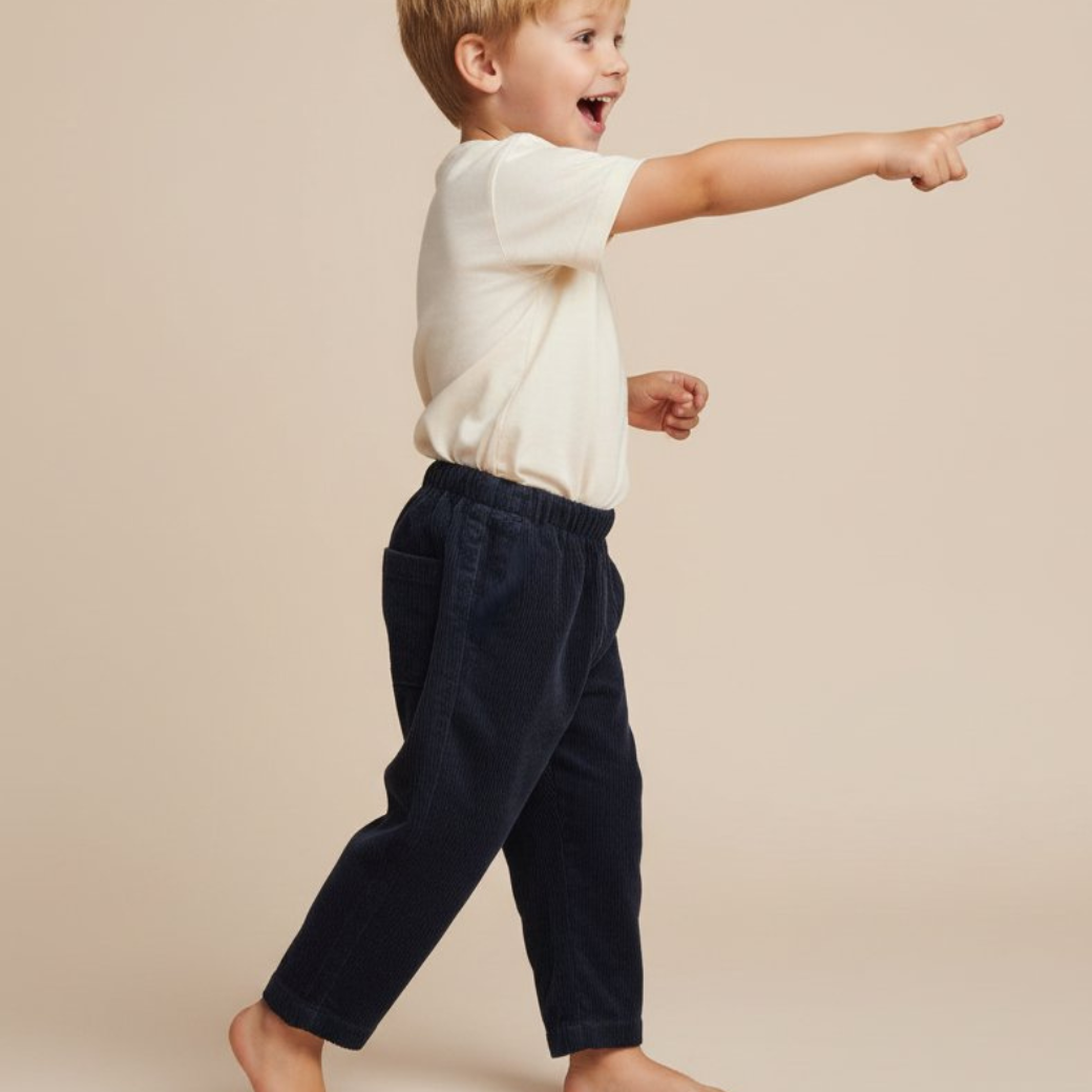 KONGES SLOJD Kalhoty SULLY - TOTAL ECLIPSE Velikost: 5-6y