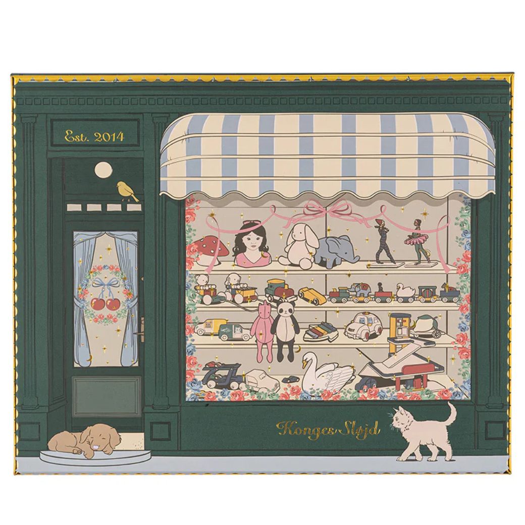 KONGES SLOJD Puzzle obchod - MULTI - 100pcs