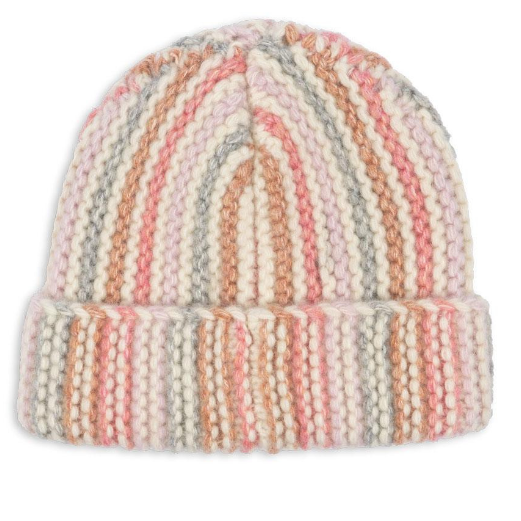 KONGES SLOJD Čepice KIRI - ROSE STRIPE