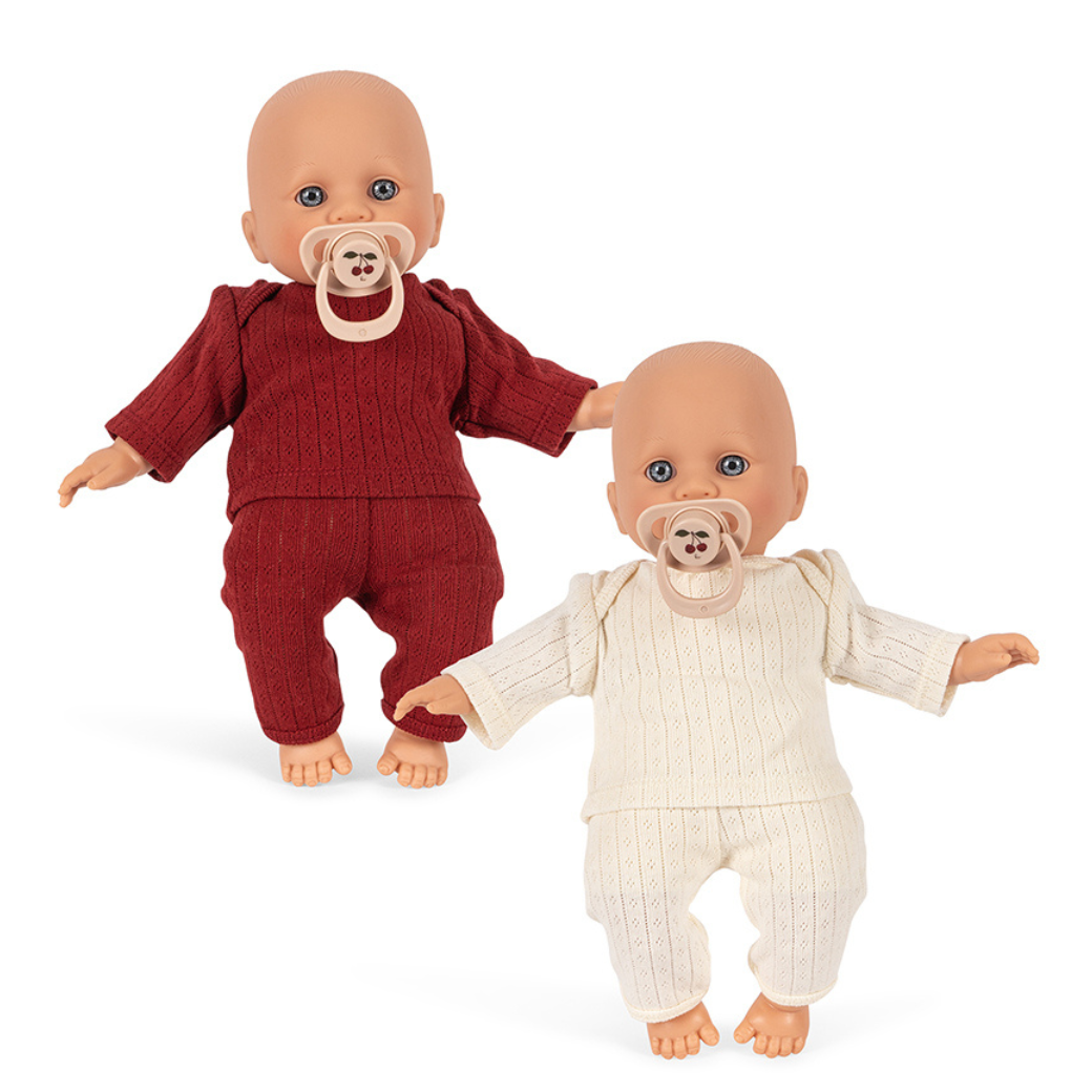 KONGES SLOJD Sada panenek BOBO AND BOBBIE - MULTI