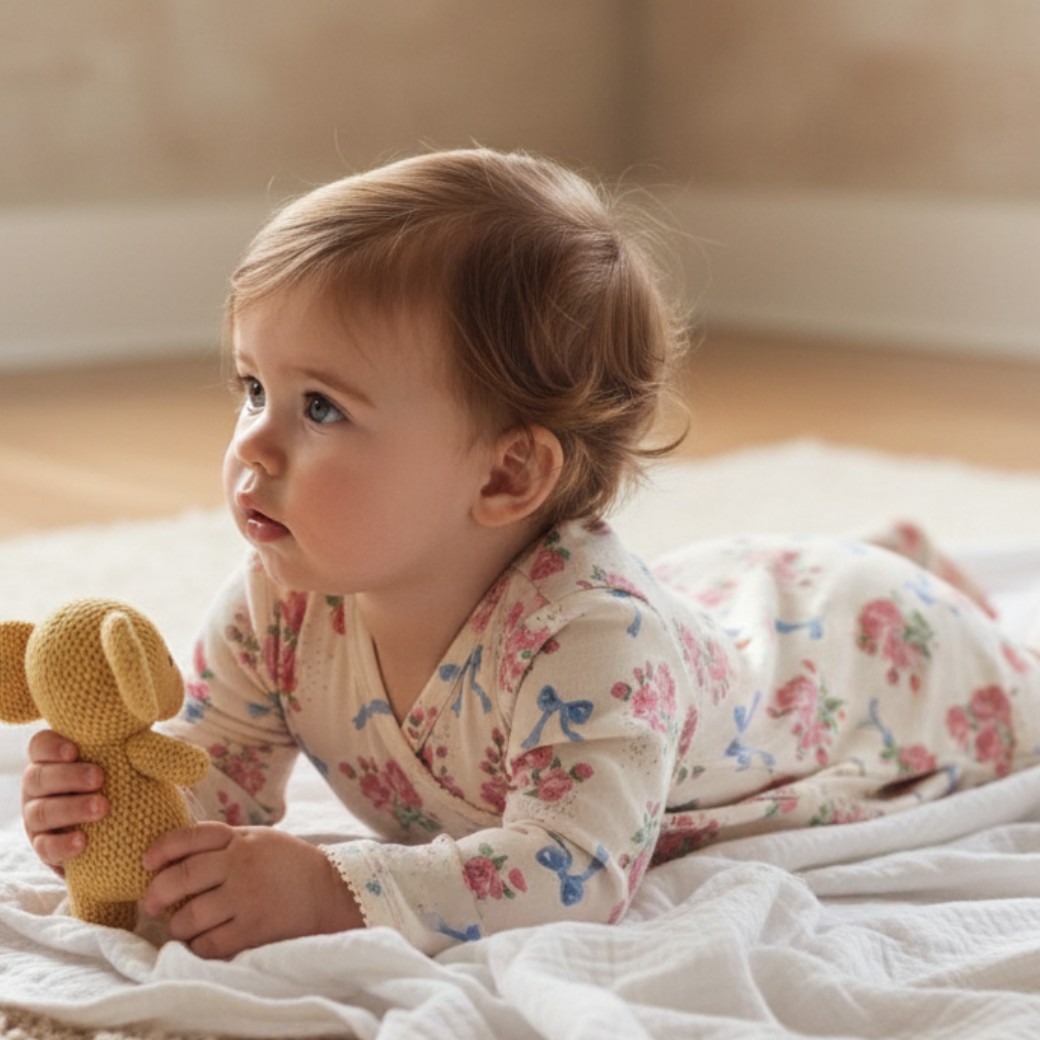 KONGES SLOJD Overal pro miminka BASIC - BELLA ROSITA Velikost: 3m