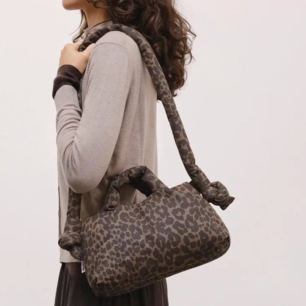 ÖLEND Taška Mini Ona Soft - Leopard