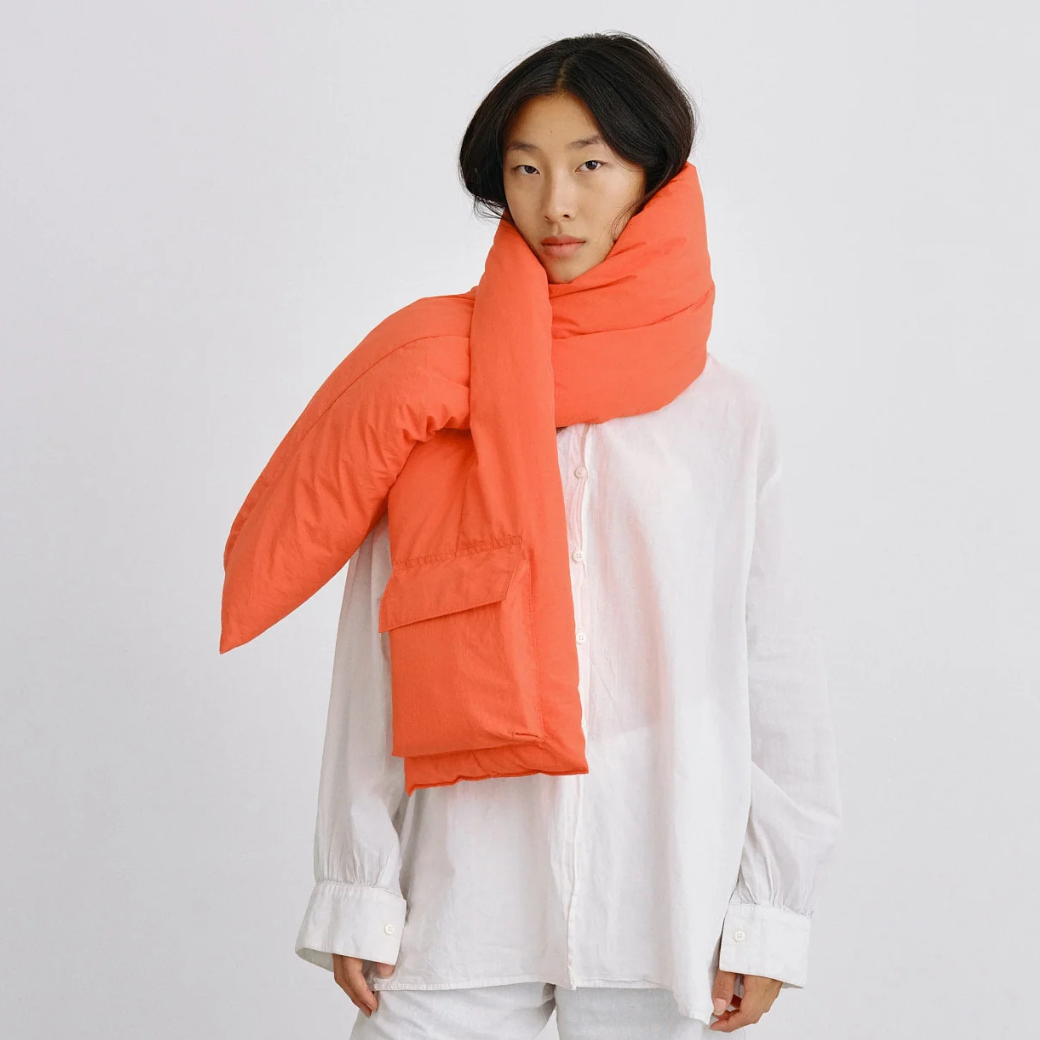 ÖLEND Polstrovaná šála - Coral