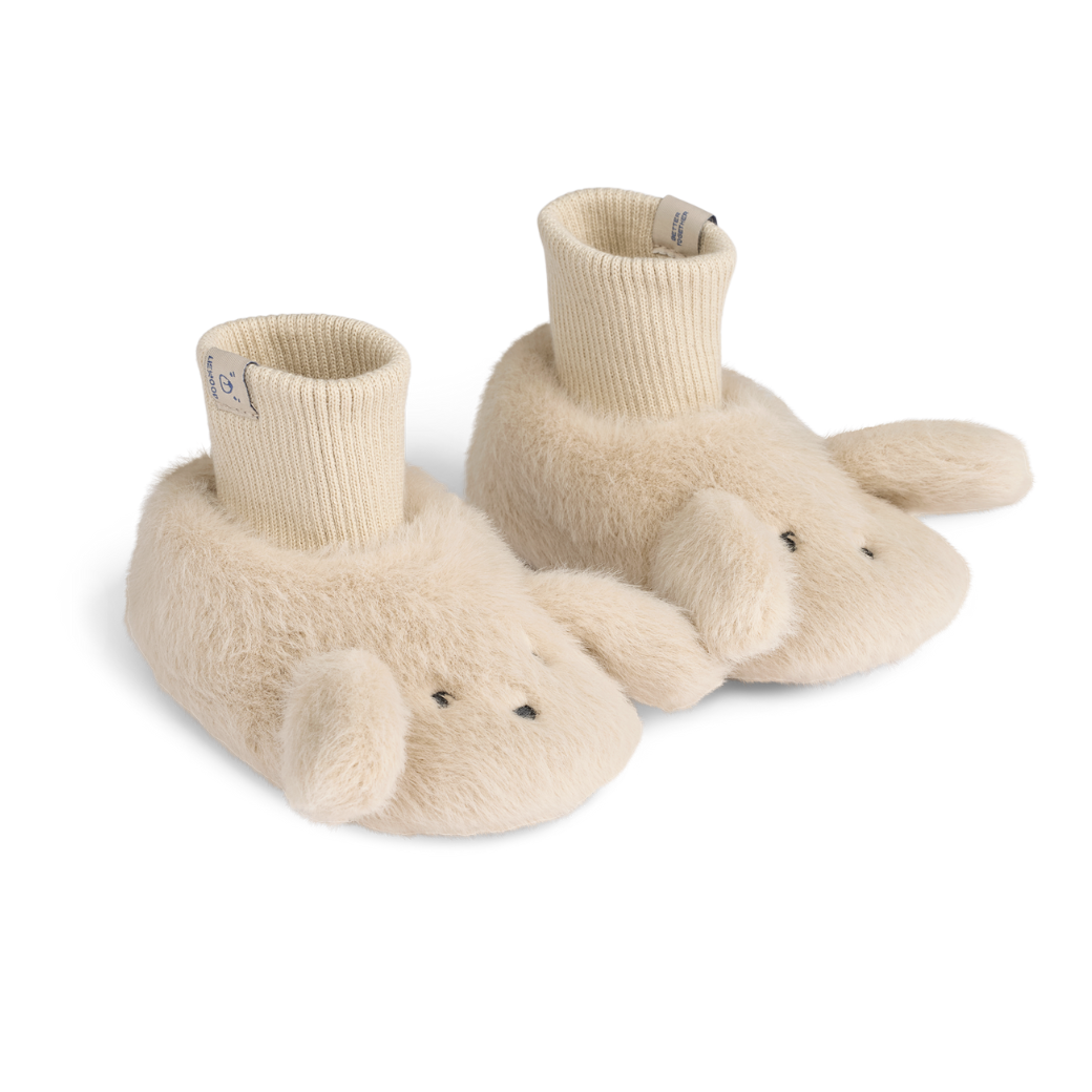 LIEWOOD Plyšové bačkůrky Beth - Mist Velikost: 16-17