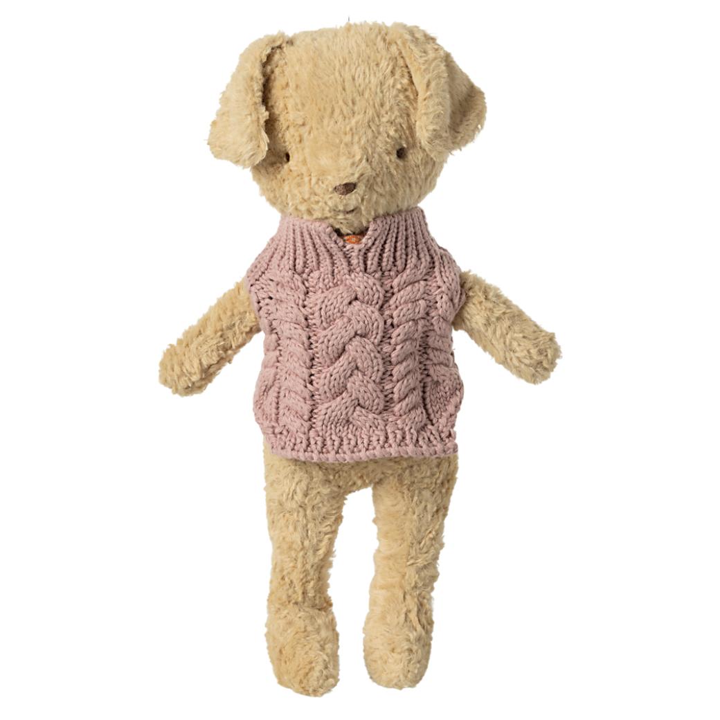 MAILEG Svetr pro pejska - Dark rose S25