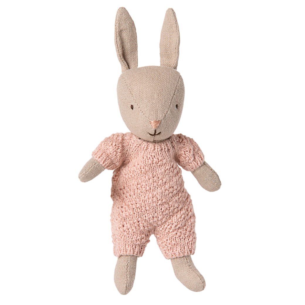 MAILEG Králíček Micro - Sand/Rose S25