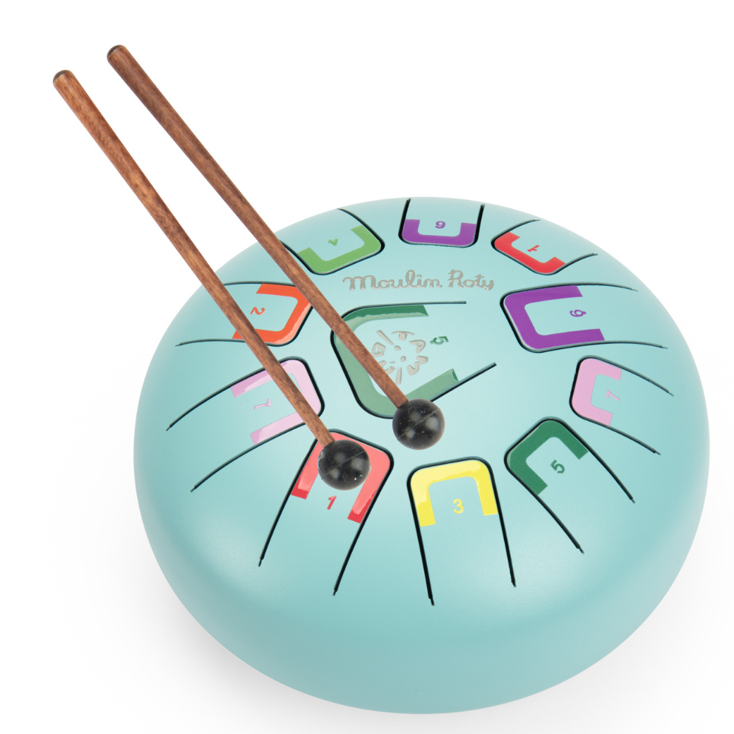 MOULIN ROTY Jazykový buben - Puce & Pilou