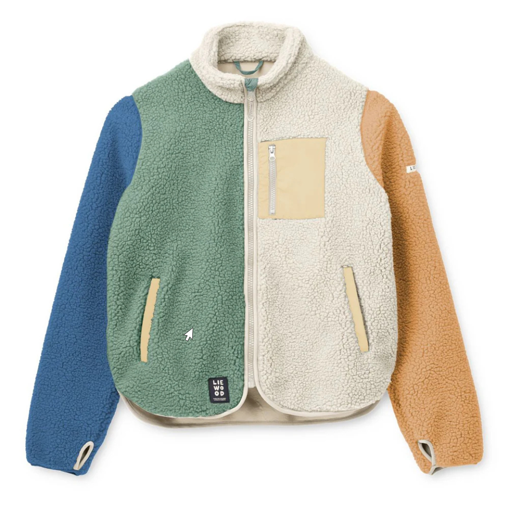 LIEWOOD Bunda Nelson Adult - Peppermint multi mix Velikost: 38