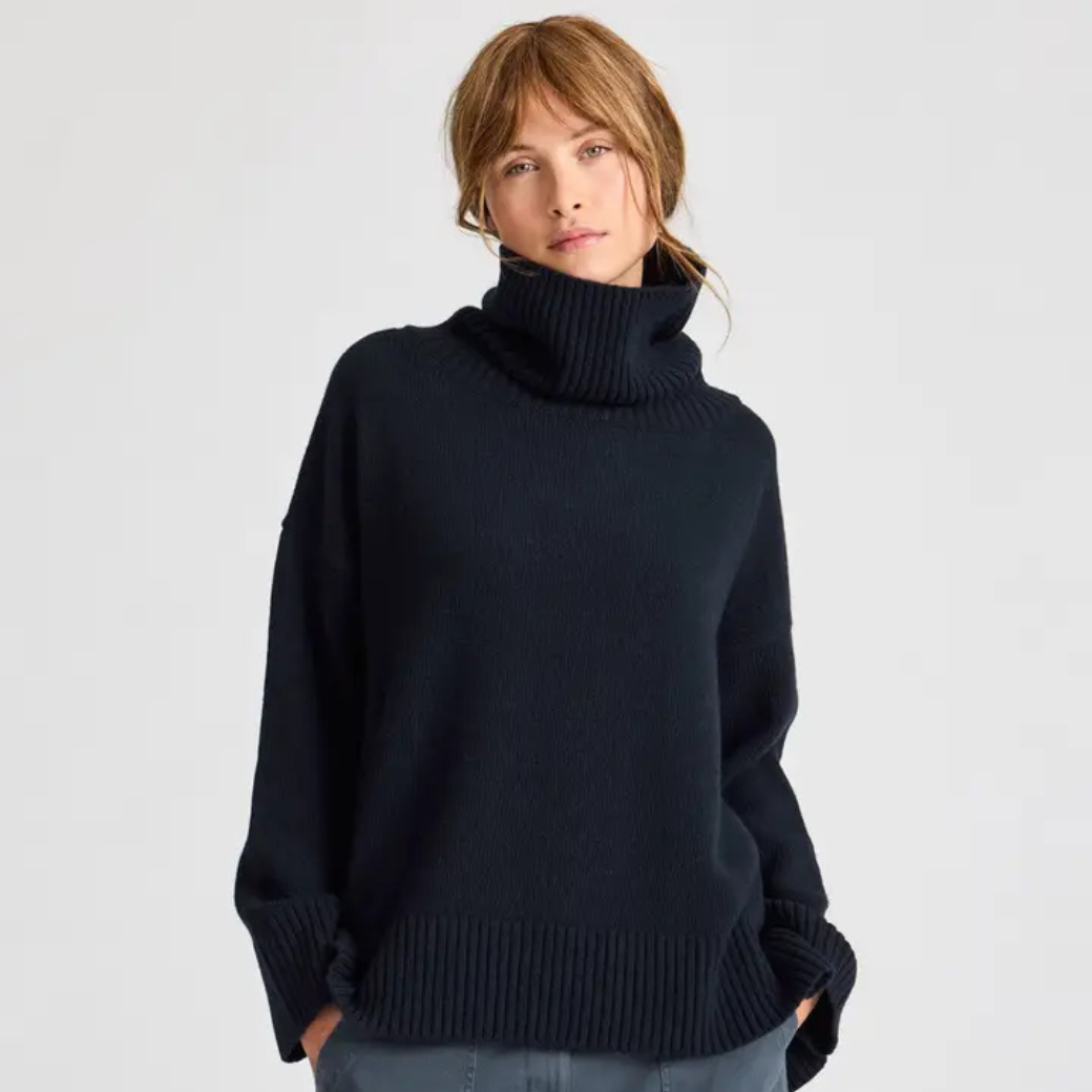 GAI+LISVA Rolák Vita z jehněčí vlny - Midnight Blue Velikost: S