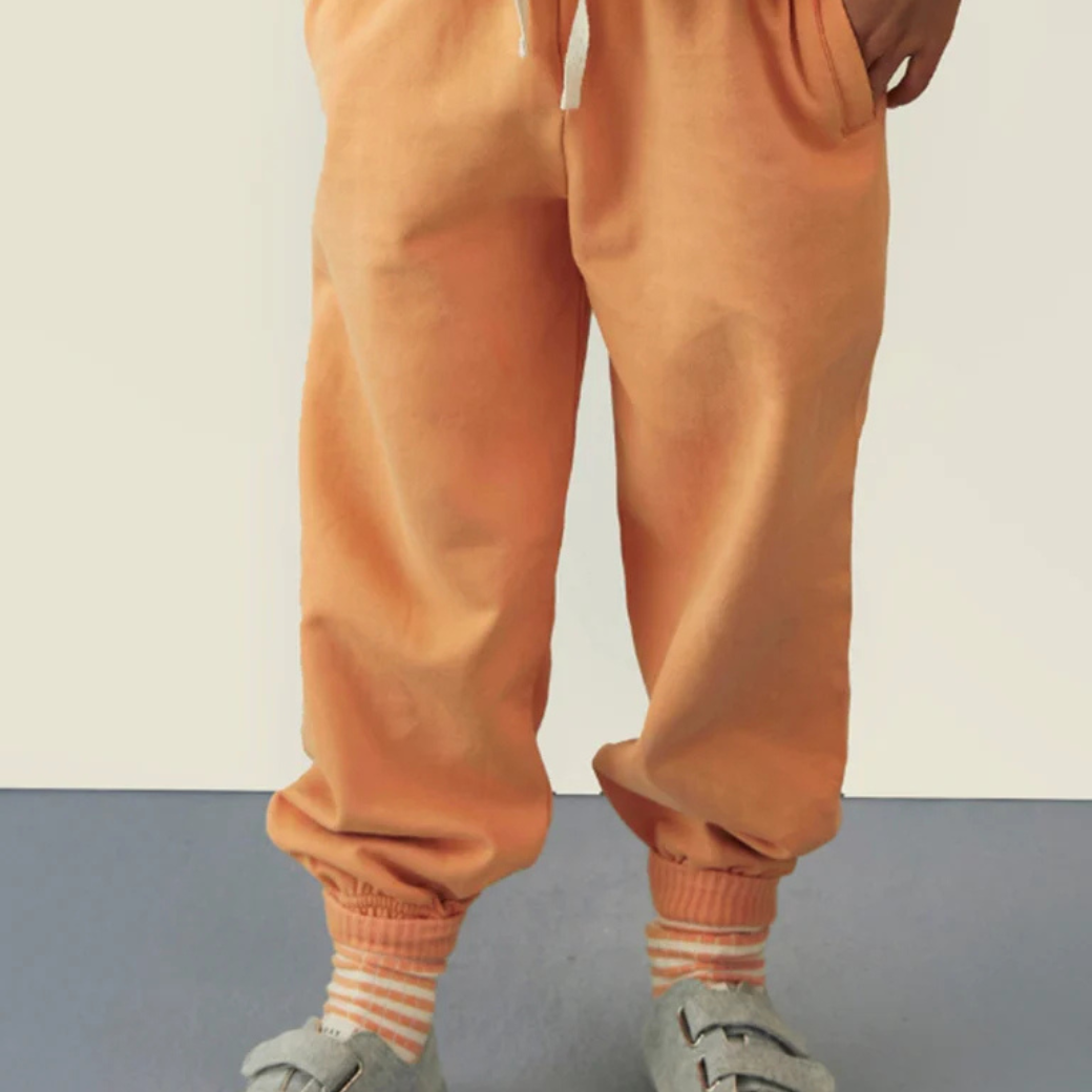 GRAY LABEL Tepláky GOTS - Melon Velikost: 5-6y