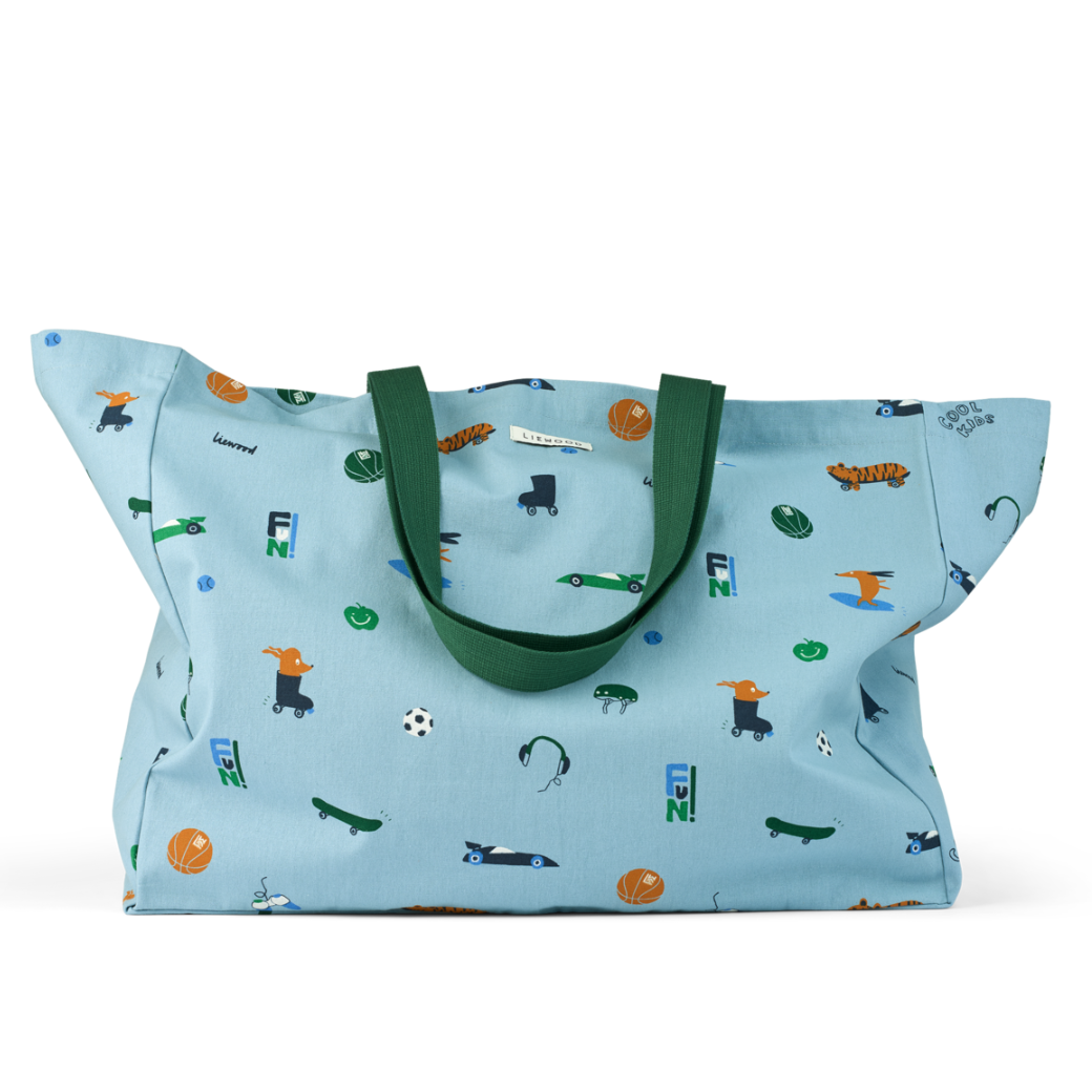 LIEWOOD Taška maxi - Fun / Beach blue