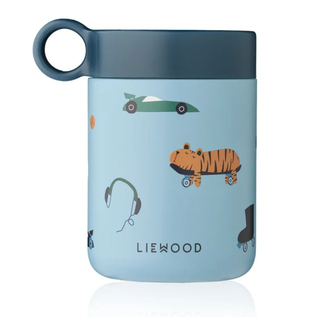 LIEWOOD Termoska na jídlo Kiani - Fun / Beach blue