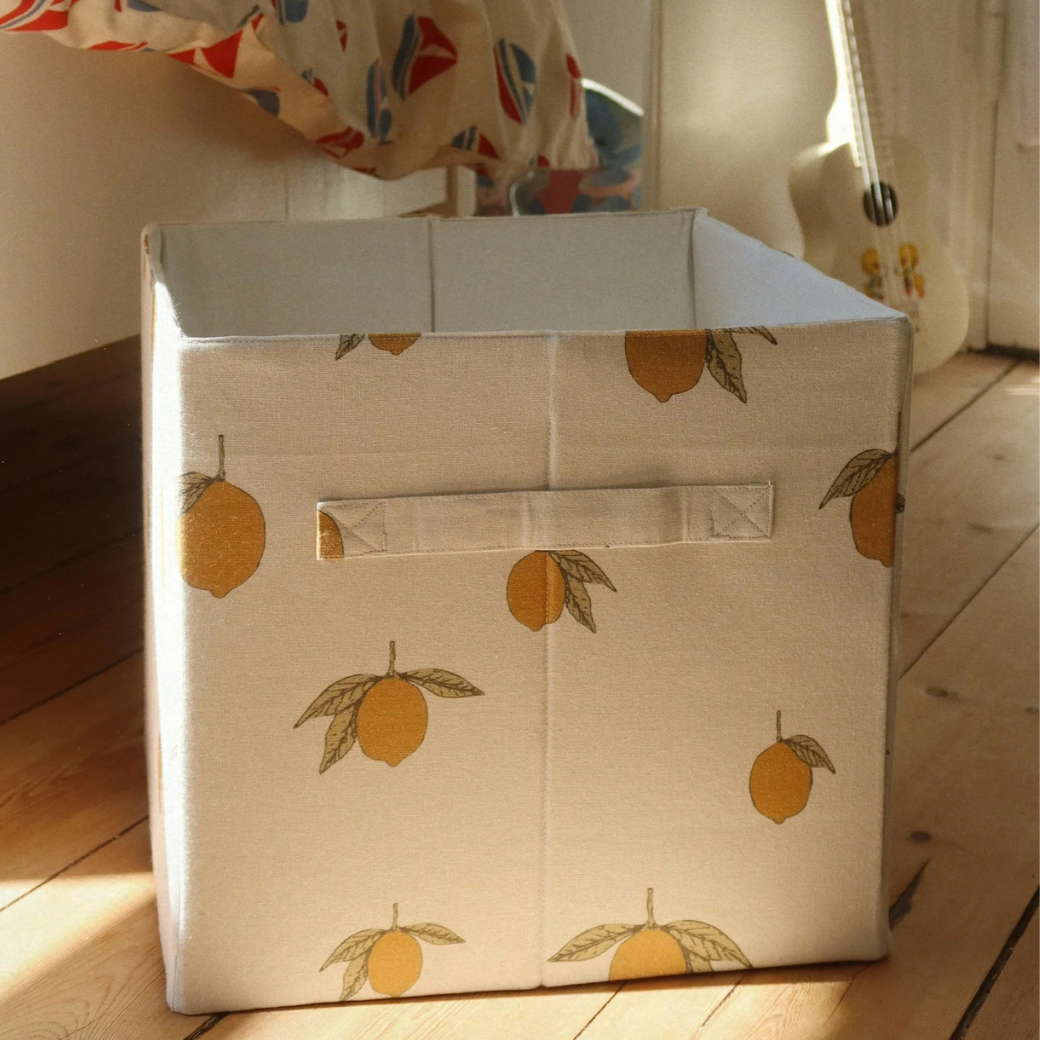 KONGES SLOJD Úložné boxy 2 ks - LEMON