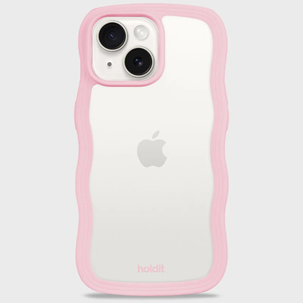 HOLDIT Kryt na mobil iPhone 16e  - Pink/Transparent