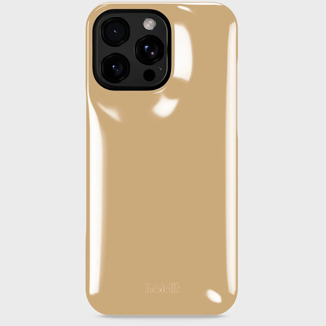 HOLDIT Kryt na mobil Puffy iPhone 16 Pro Max - Beige