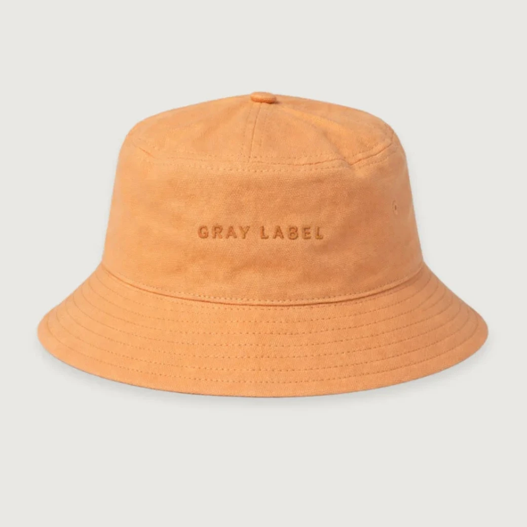 GRAY LABEL Klobouk Bucket GOTS - Melon Velikost: 6-12y