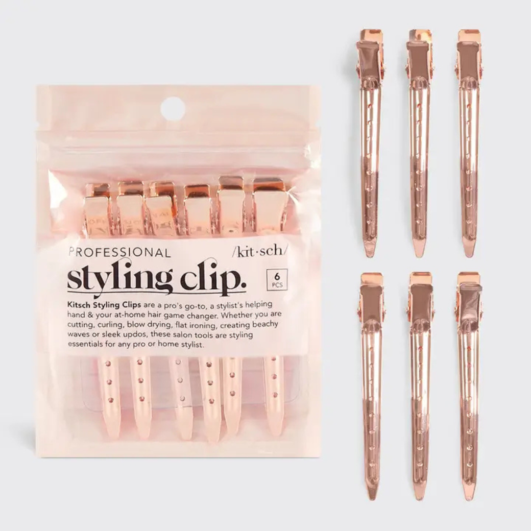 KITSCH Sponky do vlasů - Rose Gold