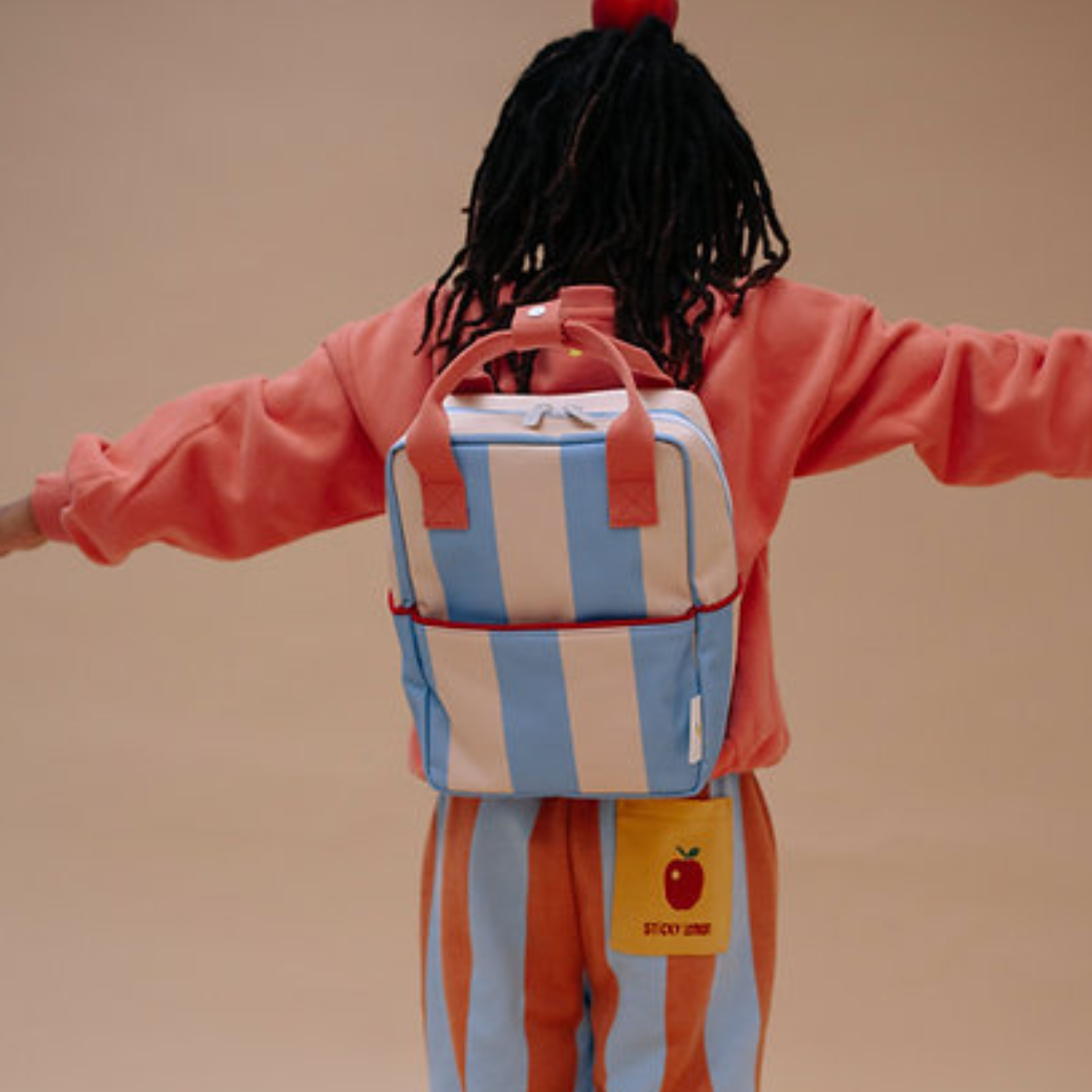 STICKY LEMON Batoh small - cloud blue + twiggy beige