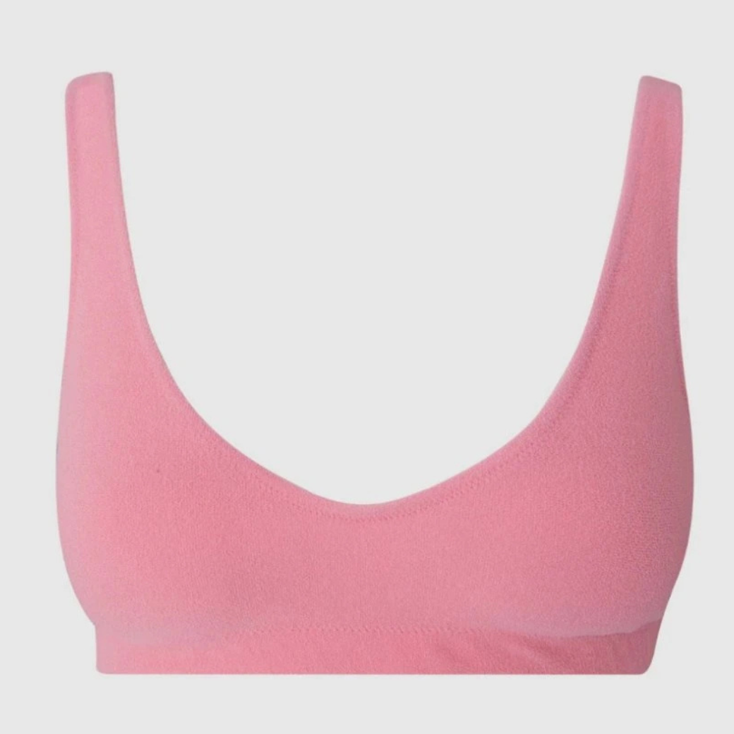 UNDERSTATEMENT Plavky (top) Scoop Candy Pink Velikost: S