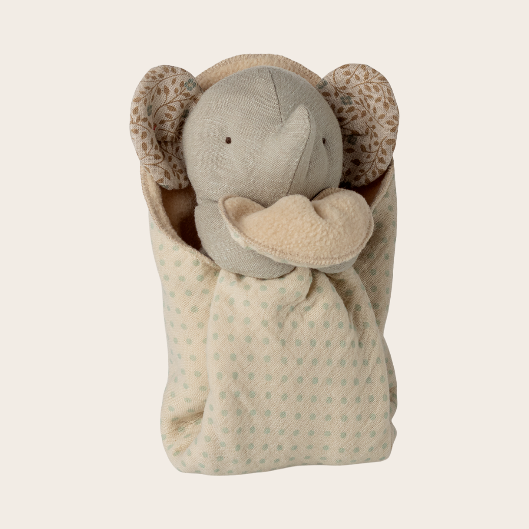 MAILEG Lullaby Elephant - Mini Iron Grey S26