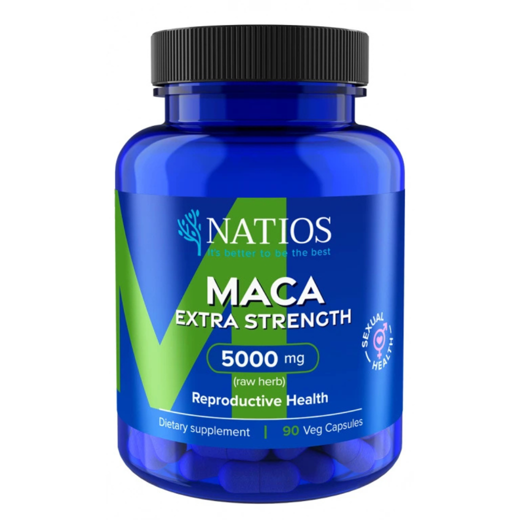 NATIOS Maca Extract 5000 mg 90 kapslí