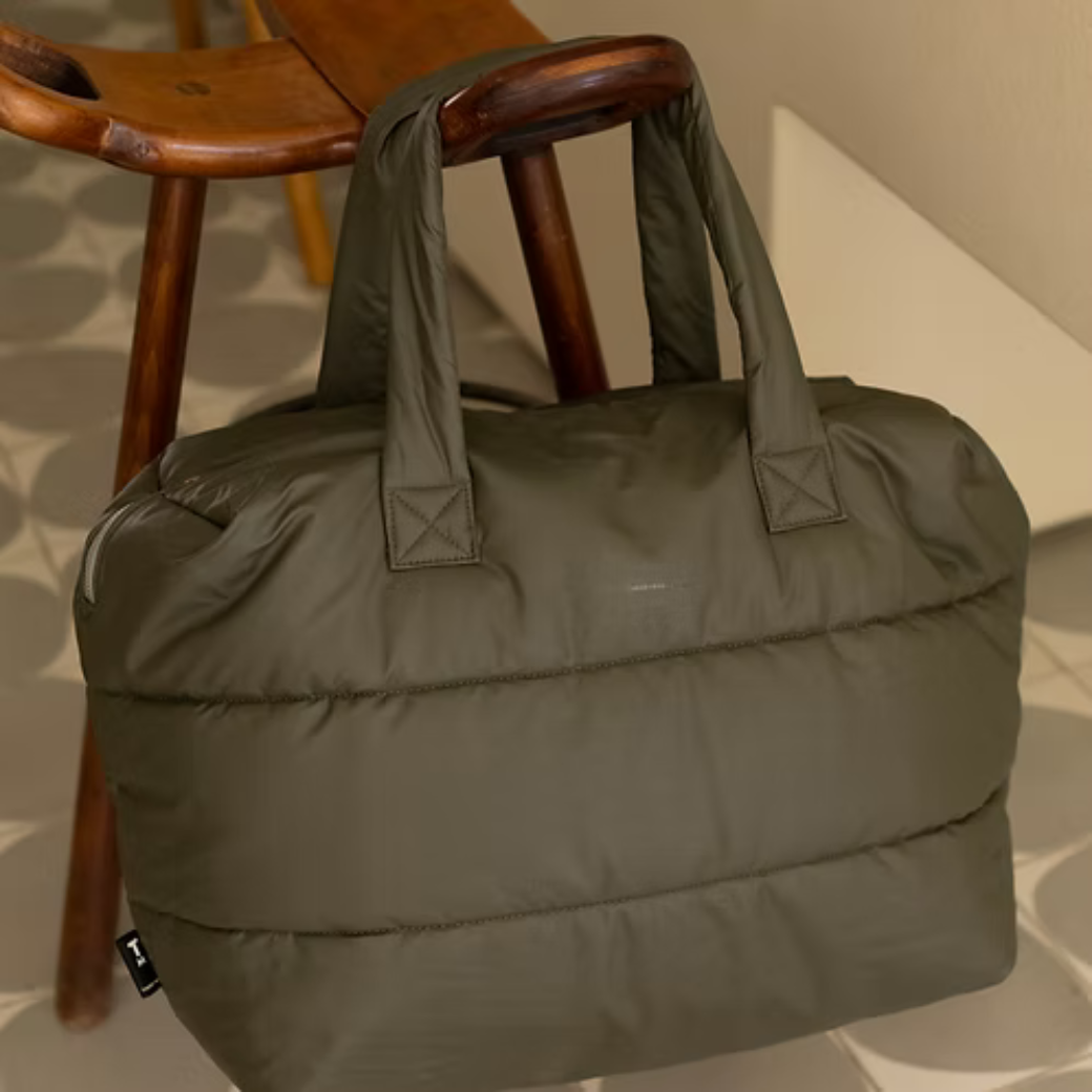 TINNE+MIA Taška Puffy Clode - olive night