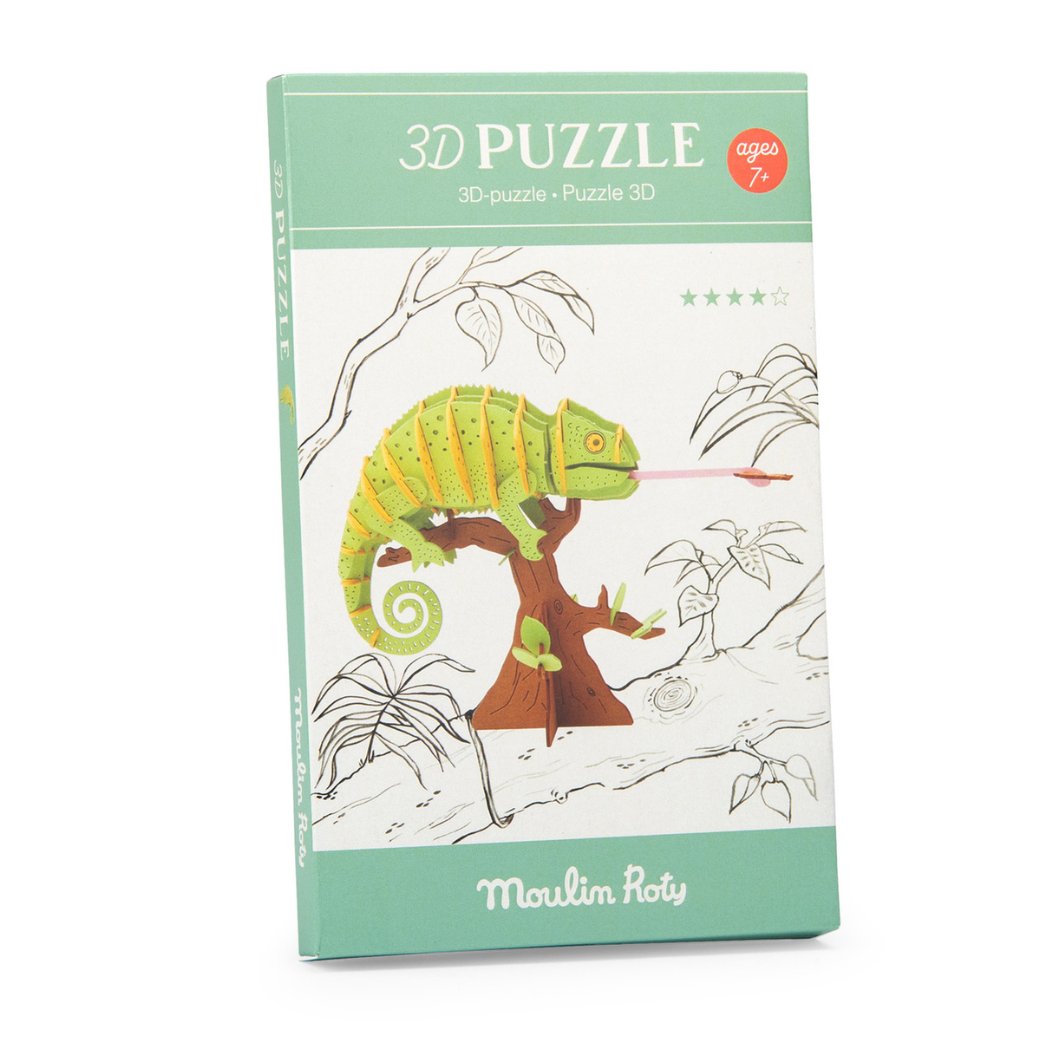 MOULIN ROTY Puzzle 3D - Chameleon