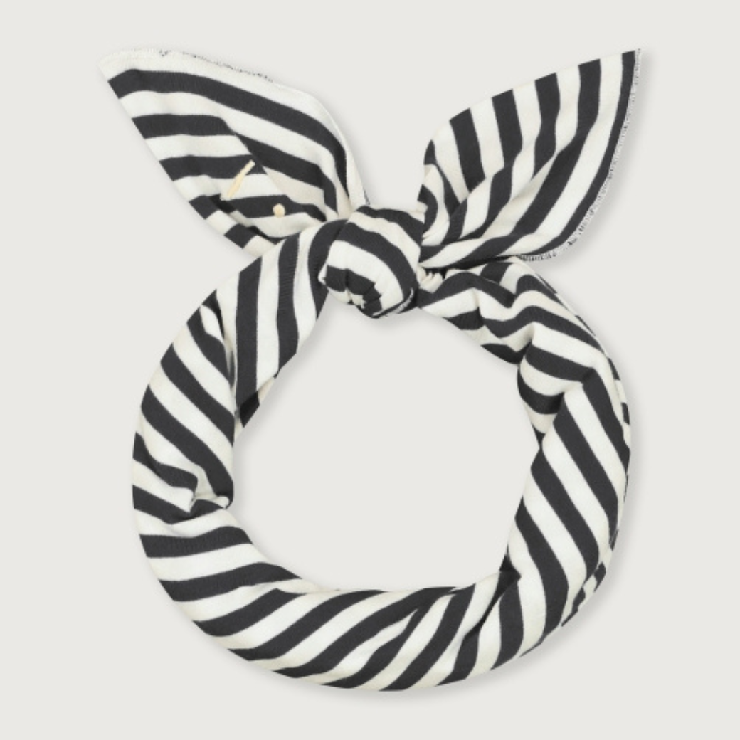GRAY LABEL Šátek Multi Swaddle GOTS - Pirate Black - Cream
