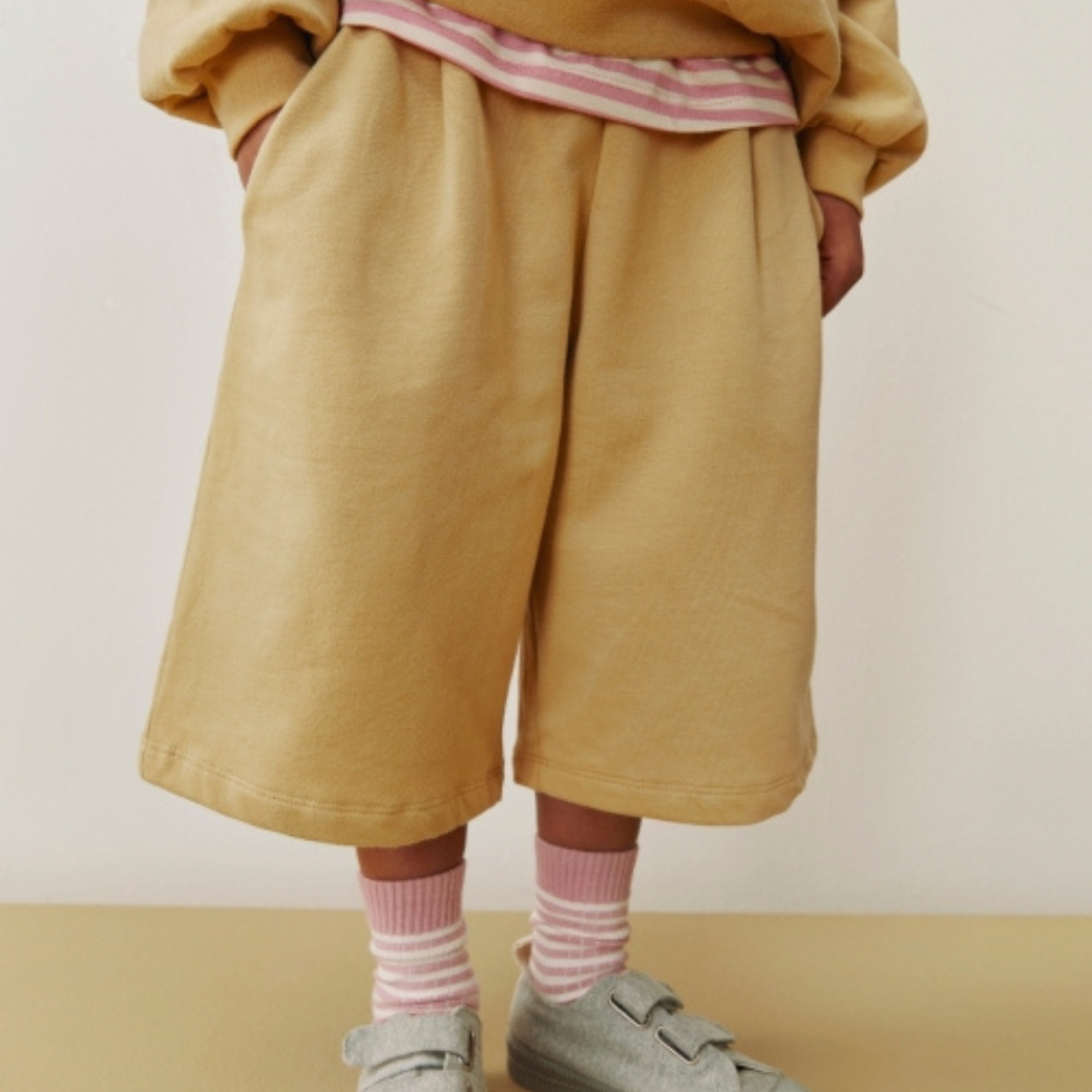 GRAY LABEL Kraťasy Baseball GOTS - Cookie Velikost: 5-6y