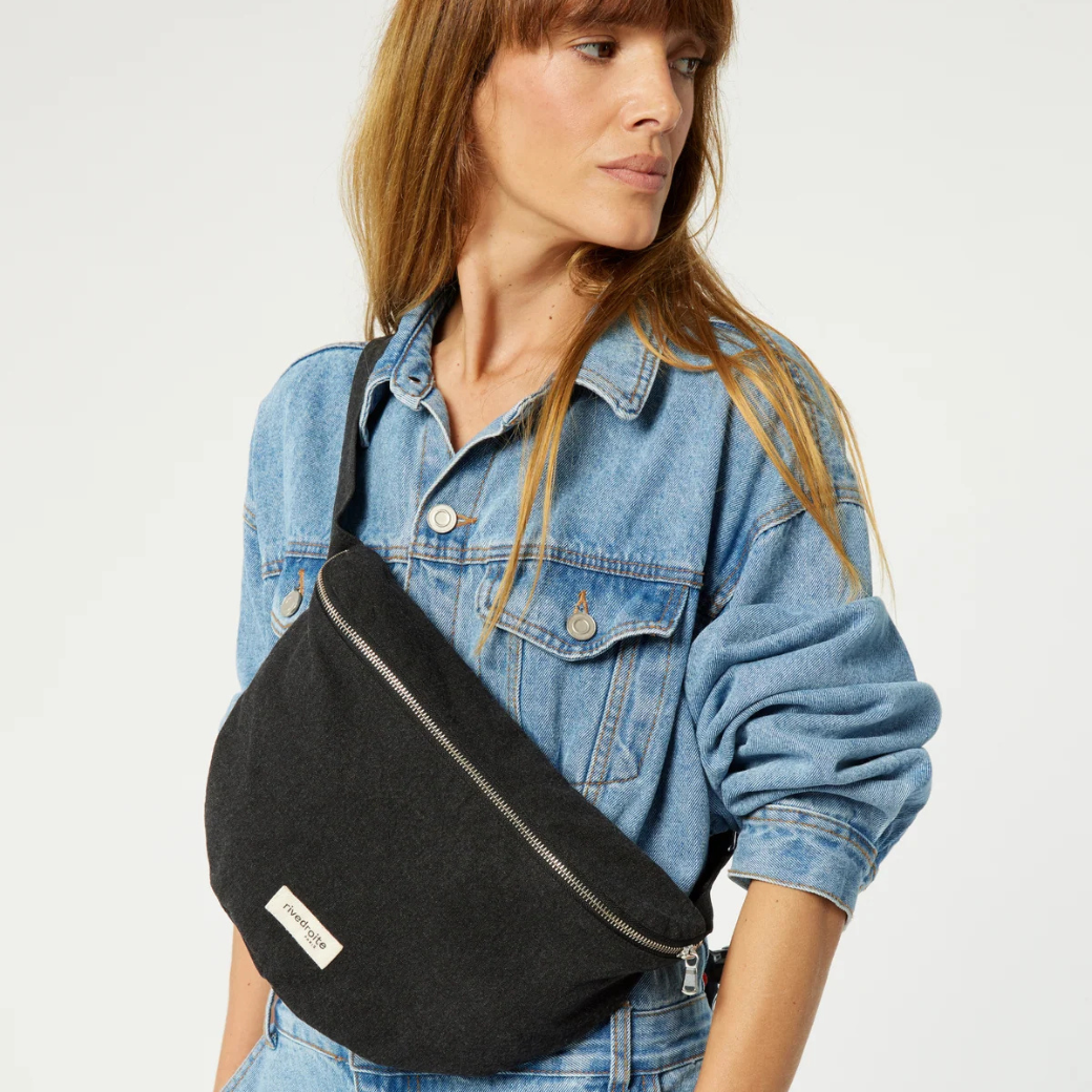RIVEDROITE PARIS Ledvinka Custine XL - Black