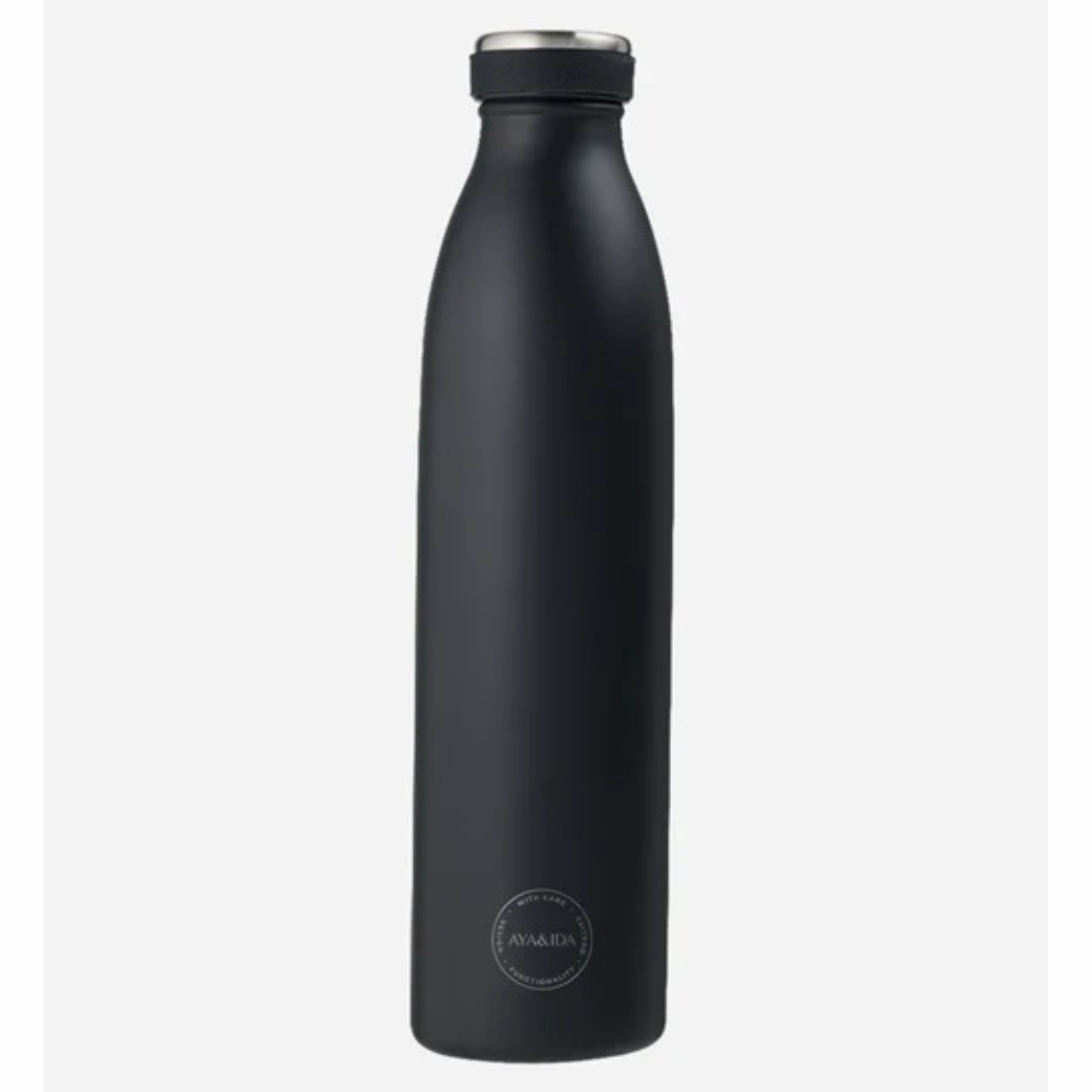 AYA&IDA Lahev Drinking Bottle 750 ml – Matte Black