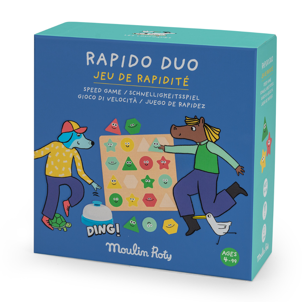 MOULIN ROTY Postřehová hra Rapido duo - Les Loufoques