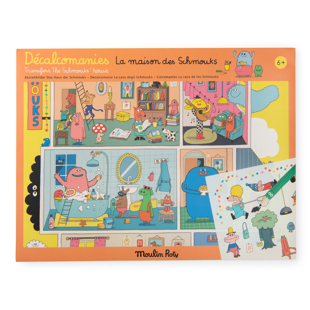 MOULIN ROTY Samolepky  Les Schmouks