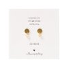 AW30809 Mini Coin Citrine Gold EarringsthNf4Xzy9x7Ly