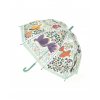 DJECO Dětský deštník Květiny a ptáci - střední