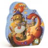 DJECO Puzzle Dračí bitva - 54 pcs