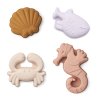 Gill sand moulds 4 pack (Sea creature) LW17471 1033 Sea creature Sandy 1 23 1